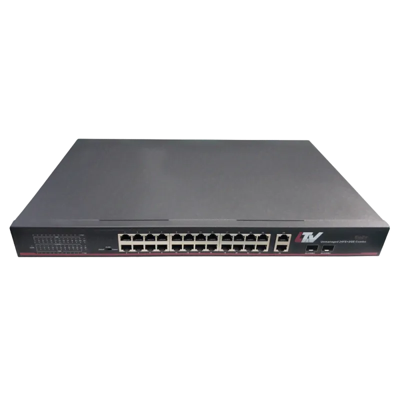LTV-2S24F2C-P, 24-портовый коммутатор Ethernet с поддержкой PoE