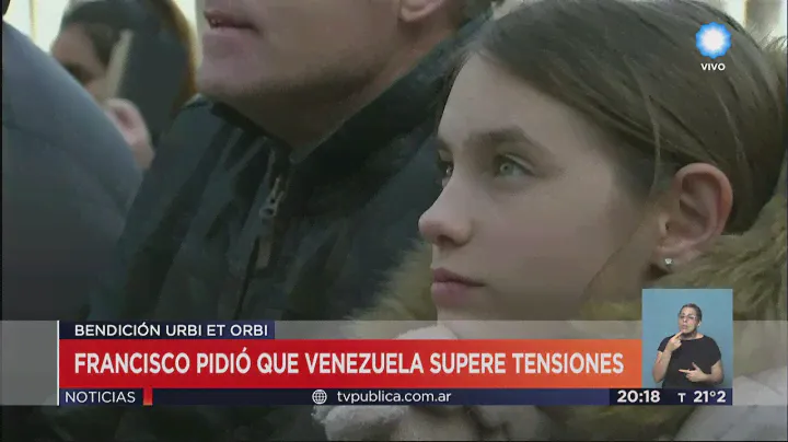 TV Pública Noticias - El mensaje de Paz del Papa Francisco por Navidad