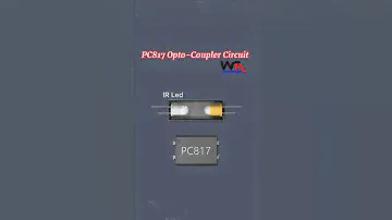 PC817 Opto-Coupler Internal Circuit Working #optocoupler #pc817 #3danimation #diyelectronics