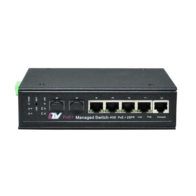 LTV-2SI04G2S-MP, L2-управляемый PoE-коммутатор-2
