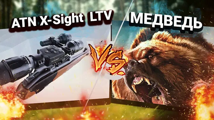 Охота на медведя! Прицел ATN X-Sight LTV в деле. НОВОЕ Ленинградская область
